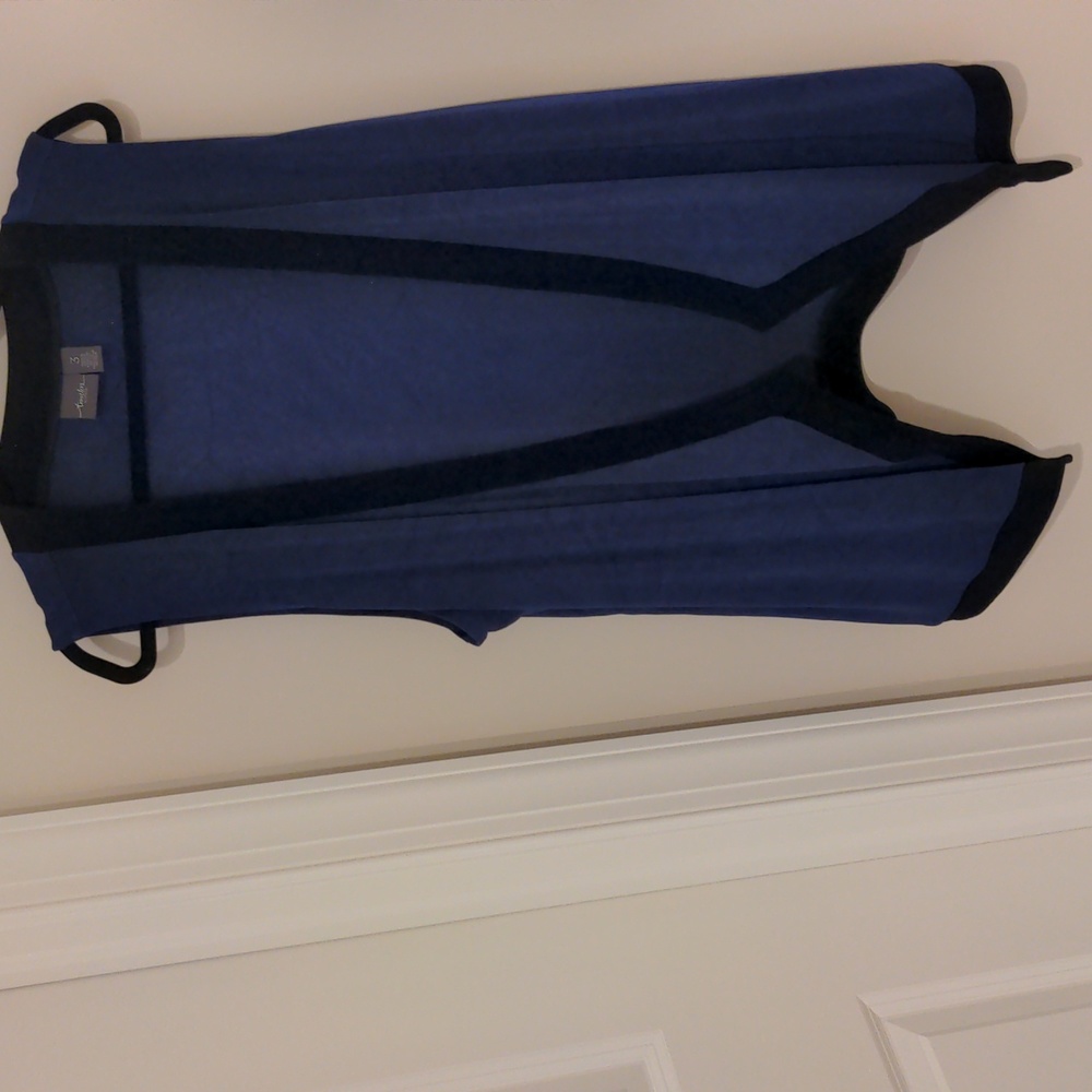 Chico's Traveler's Long Vest Sz 3